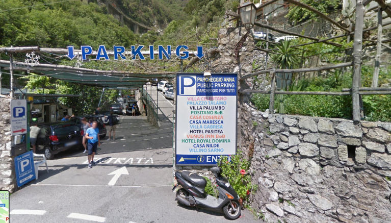 Positano Parking